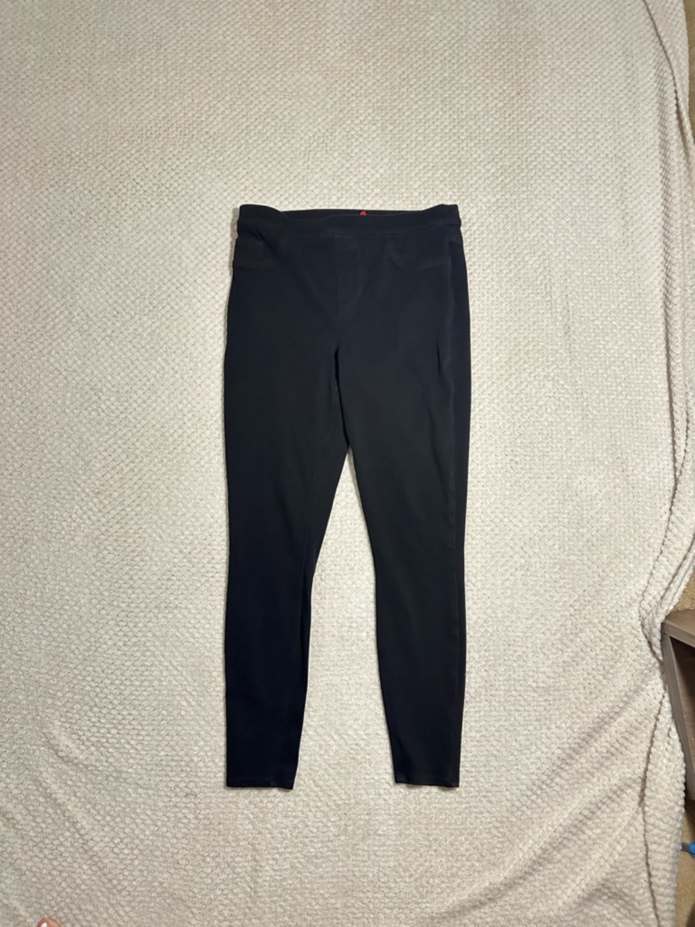SPANX Black High-Waist Shaping Leggings